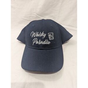 "Whisky Paradise" Navy Blue Baseball Cap Dad Hat Embroidered Novelty Gift